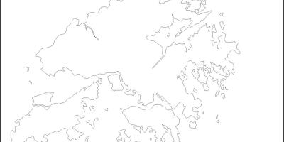 ہانگ کانگ نقشہ خاکہ
