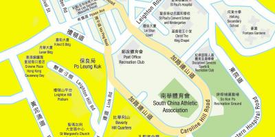 اولمپک MTR اسٹیشن کا نقشہ