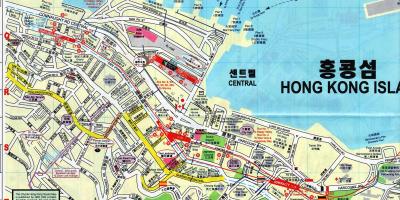 نقشہ کی شیونگ نقیہ وان ہانگ کانگ
